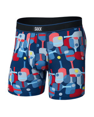 SAXX Men's Daytripper Boxer Briefs PICKLE PADDLE-NAVY DAWN
