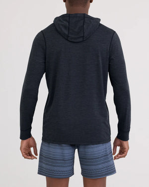 SAXX Men's Droptemp All Day Cooling Hoodie Black

