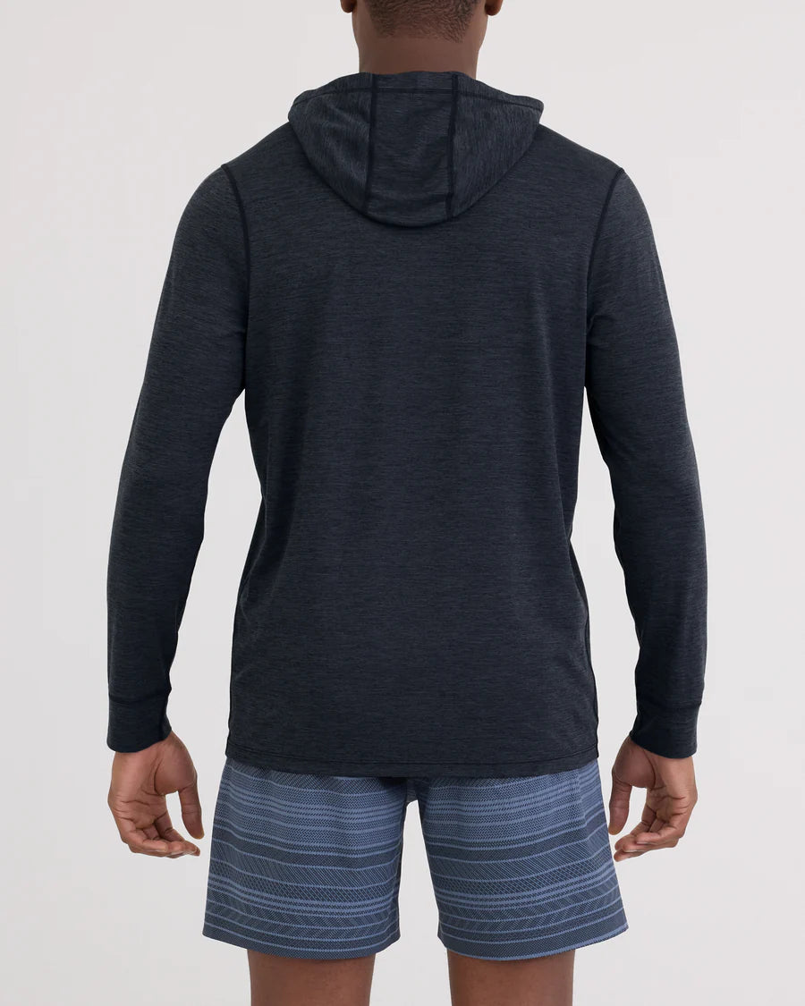 SAXX Men's Droptemp All Day Cooling Hoodie Black

