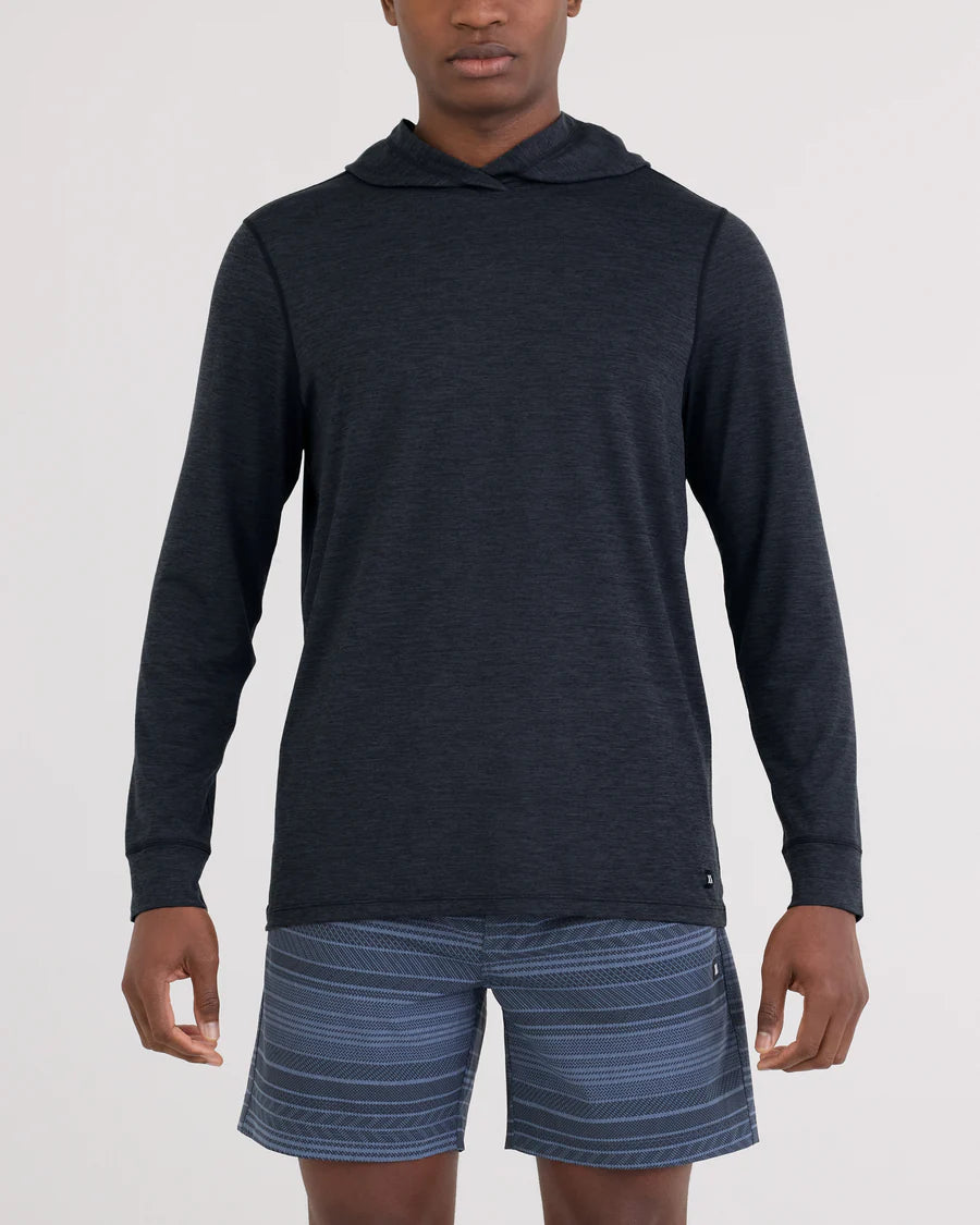 SAXX Men's Droptemp All Day Cooling Hoodie Black

