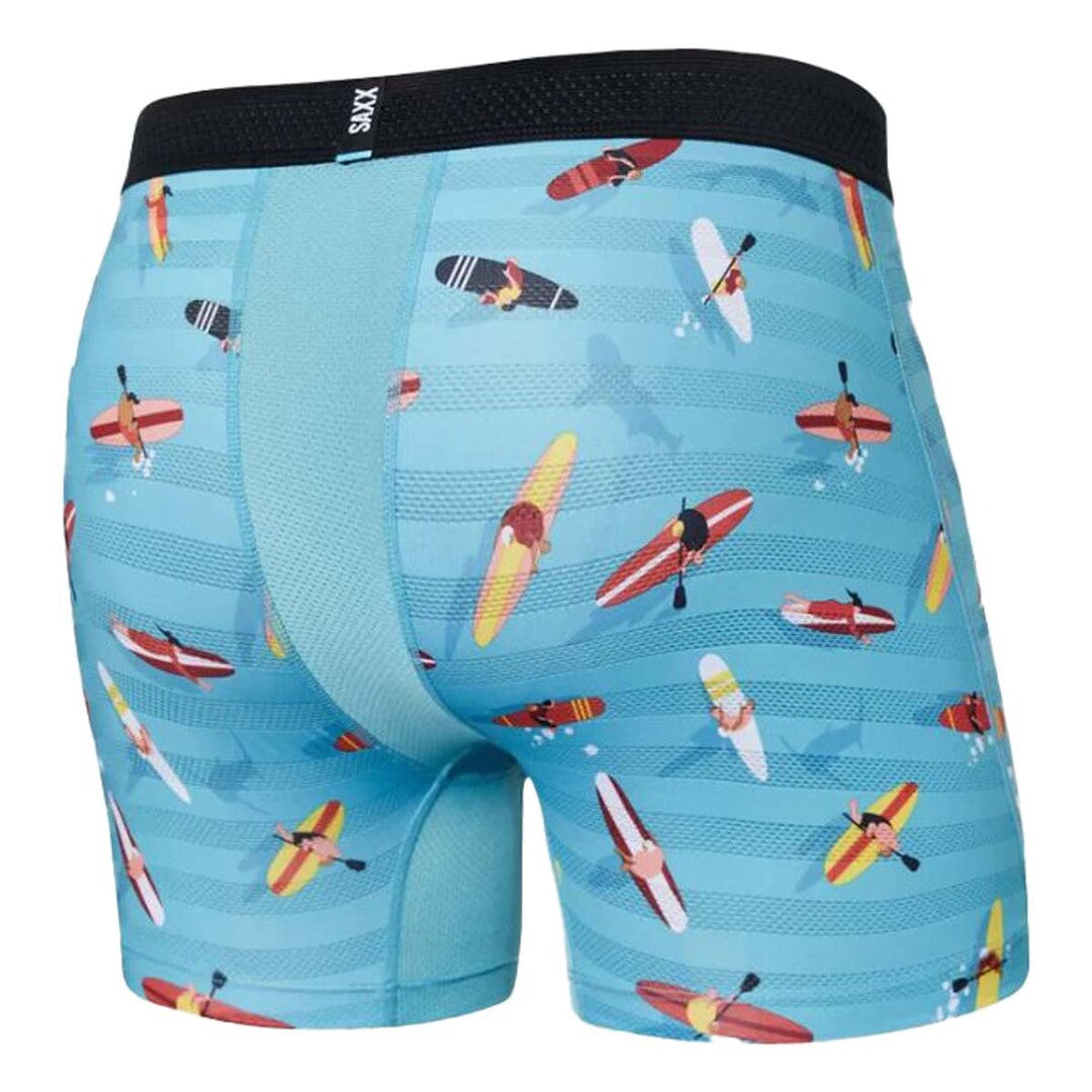 SAXX Men's Droptemp Cooling Mesh Boxer Briefs Paddlers