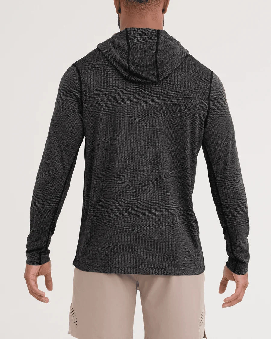 SAXX Men's Multi-Sport Tech Hoodie HYPERSPACE- DARK GREY
