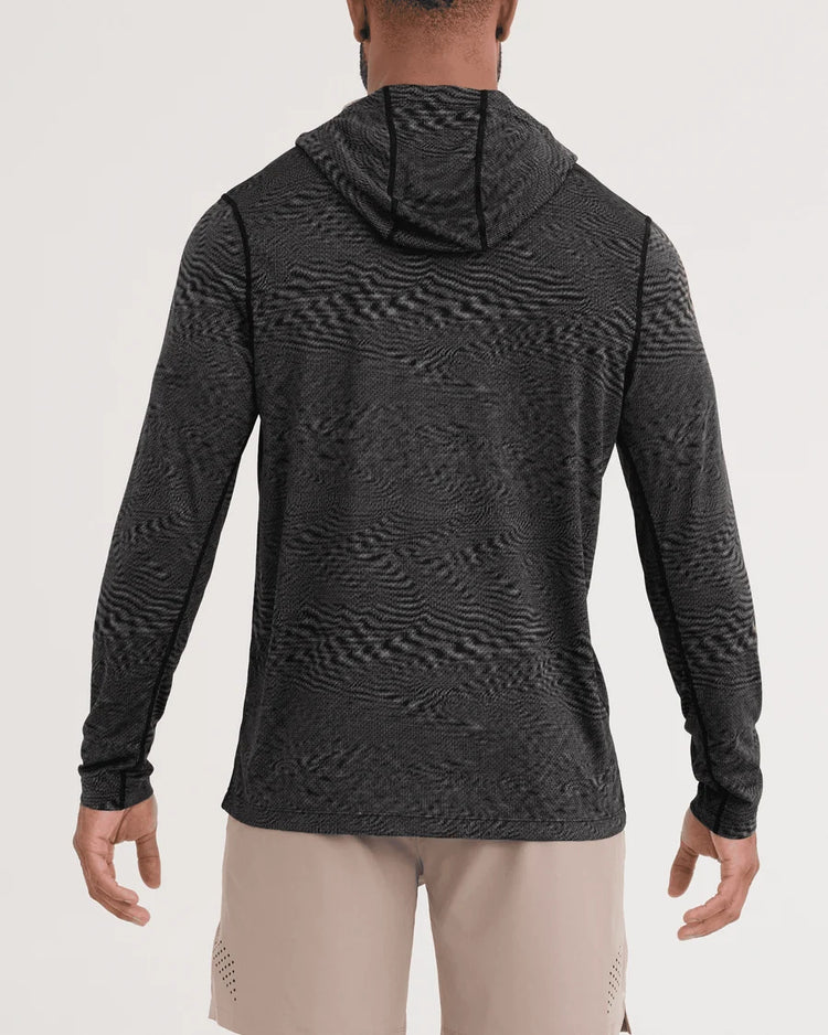 SAXX Men's Multi-Sport Tech Hoodie HYPERSPACE- DARK GREY
