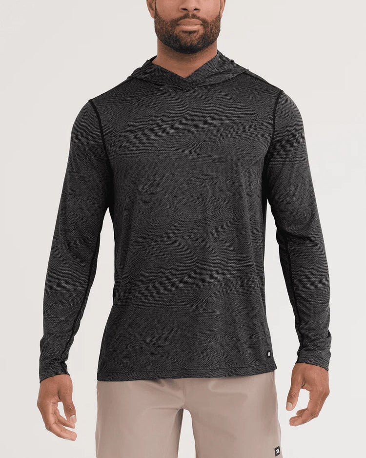 SAXX Men's Multi-Sport Tech Hoodie HYPERSPACE- DARK GREY
