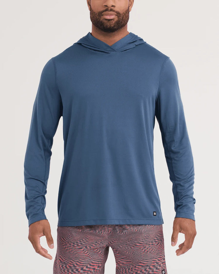 SAXX Men's Multi-Sport Tech Hoodie WASHED INDIGO

