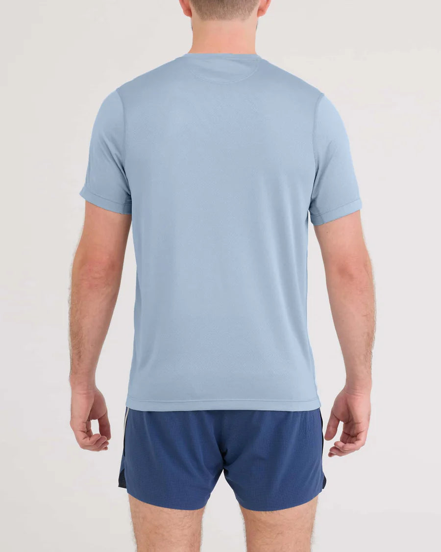 SAXX Men's Multi-Sport Tech T-Shirt BLUE FOG

