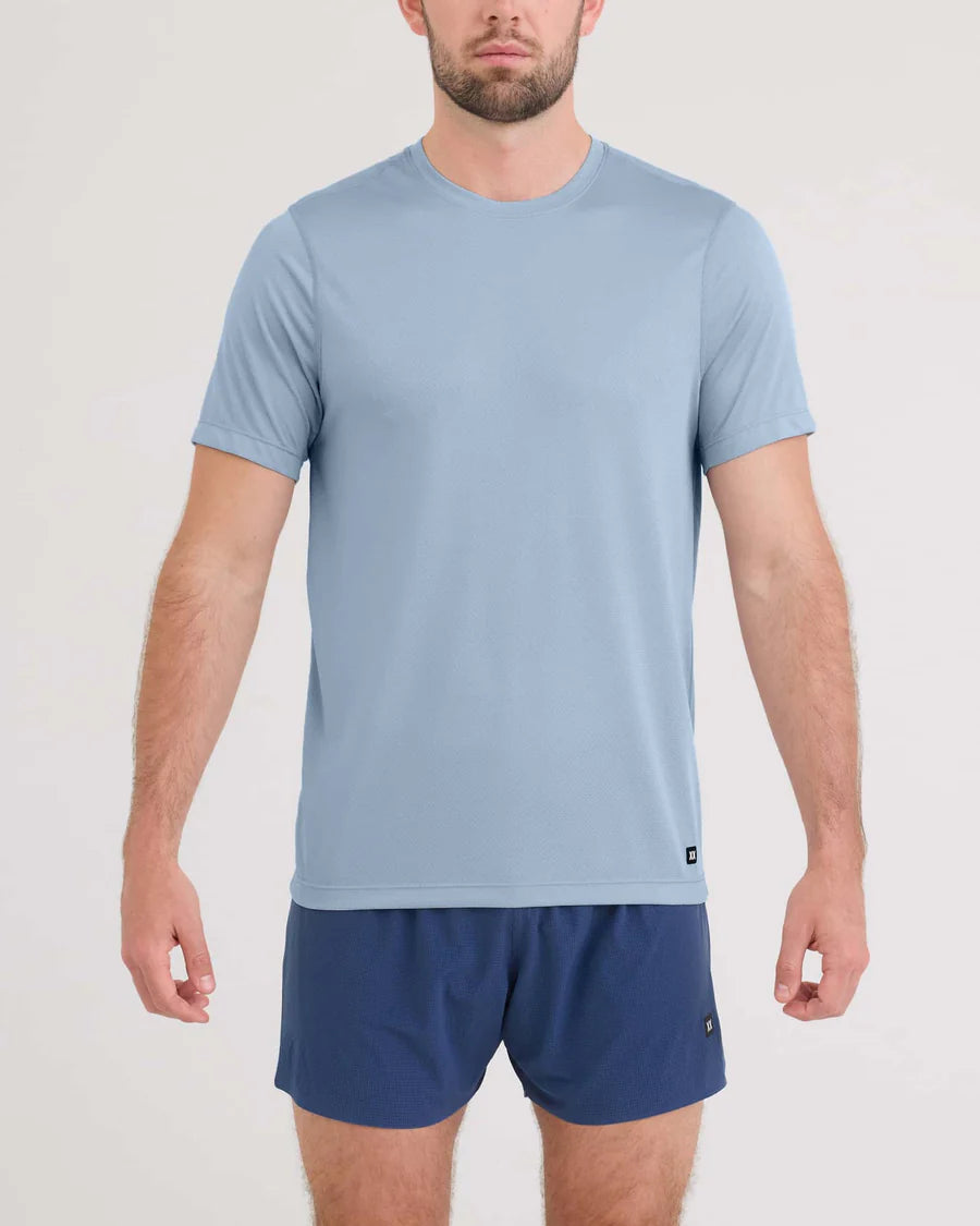 SAXX Men's Multi-Sport Tech T-Shirt BLUE FOG

