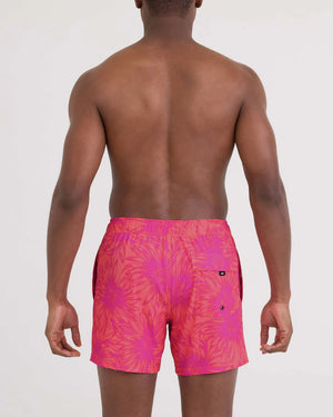 SAXX Men's Oh Buoy 2-in-1 5" Volley Swim Short  BIG DAISY-GUMBALL
