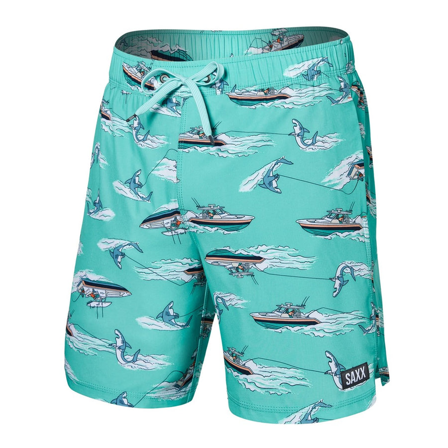 SAXX-Men's-Oh-Buoy-2-in-1-7"-Volley-Swim-Short-Sharski-Turquoise