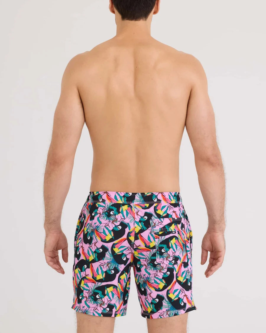 SAXX Men's Oh Buoy 2N1 7" Volley Swim Shorts