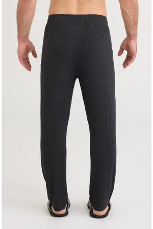 SAXX Men's Snooze Cabin Luxe Pant WASHED BLACK HEATHER
