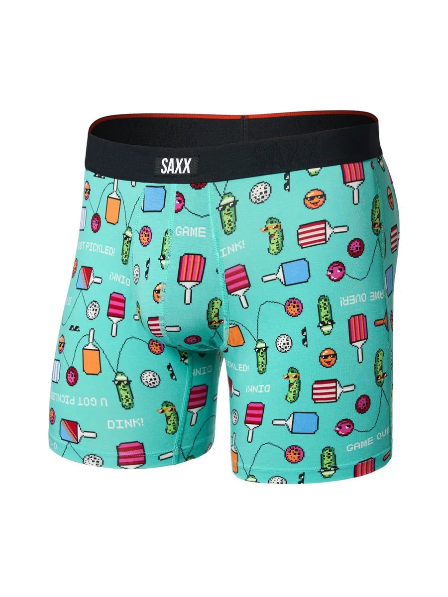 SAXX Men's Vibe Boxer Briefs Pixel Ball
