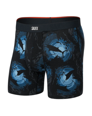 SAXX Men's Vibe Boxer Briefs SUN DAY SCHOOL-NAVY
