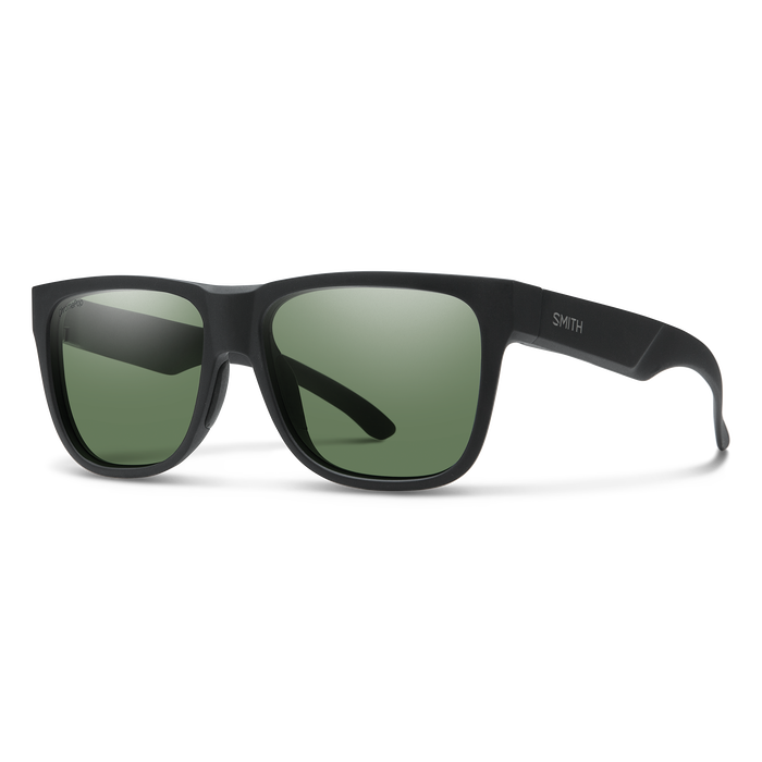 SMITH Lowdown 2 Matte Black/ChromaPop Polarized Gray Green Sunglasses