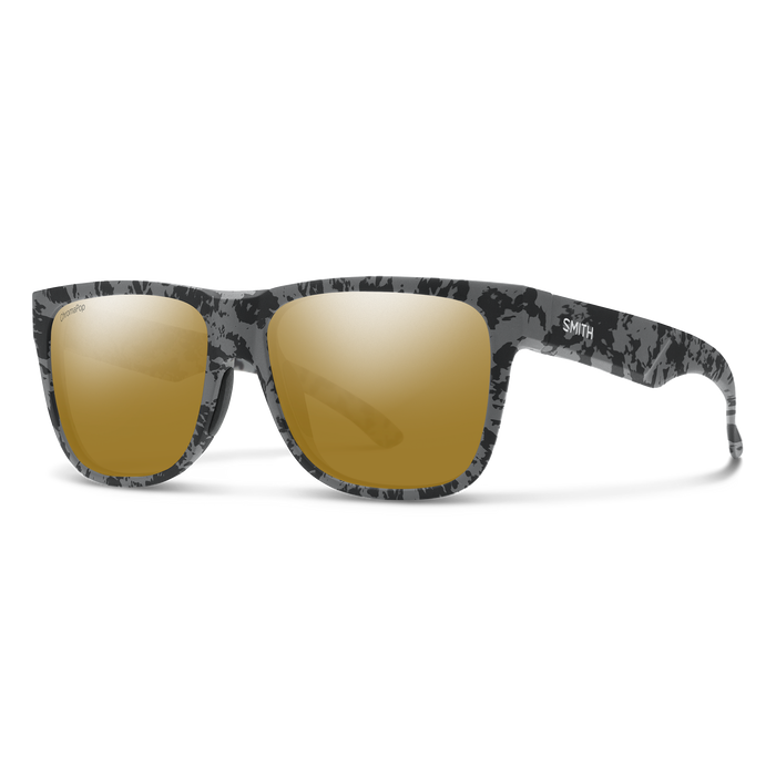 SMITH Lowdown 2 Matte Gray Marble/ChromaPop Polarized Bronze Mirror Sunglasses