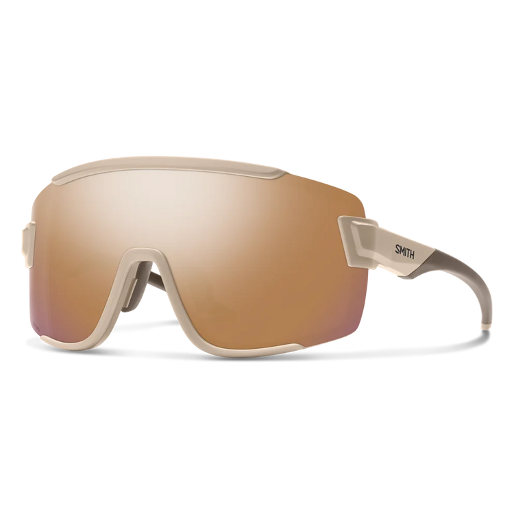 SMITH Wildcat Sunglasses Matte Summit/ChromaPop Rose Gold Mirror
