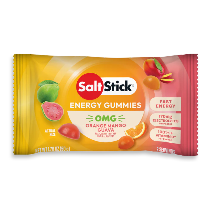 SaltStick Energy Gummies OMG! (Orange/Mango/Guava)
