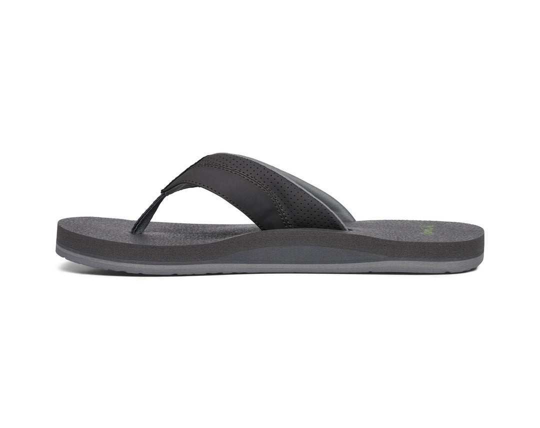 Sanuk Men's Beer Cozy IV Sandals Grey
