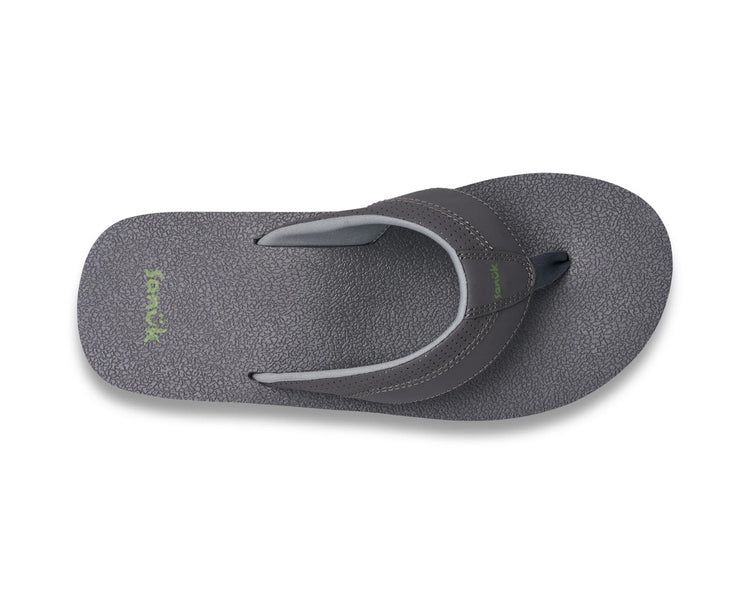 Sanuk Men's Beer Cozy IV Sandals Grey

