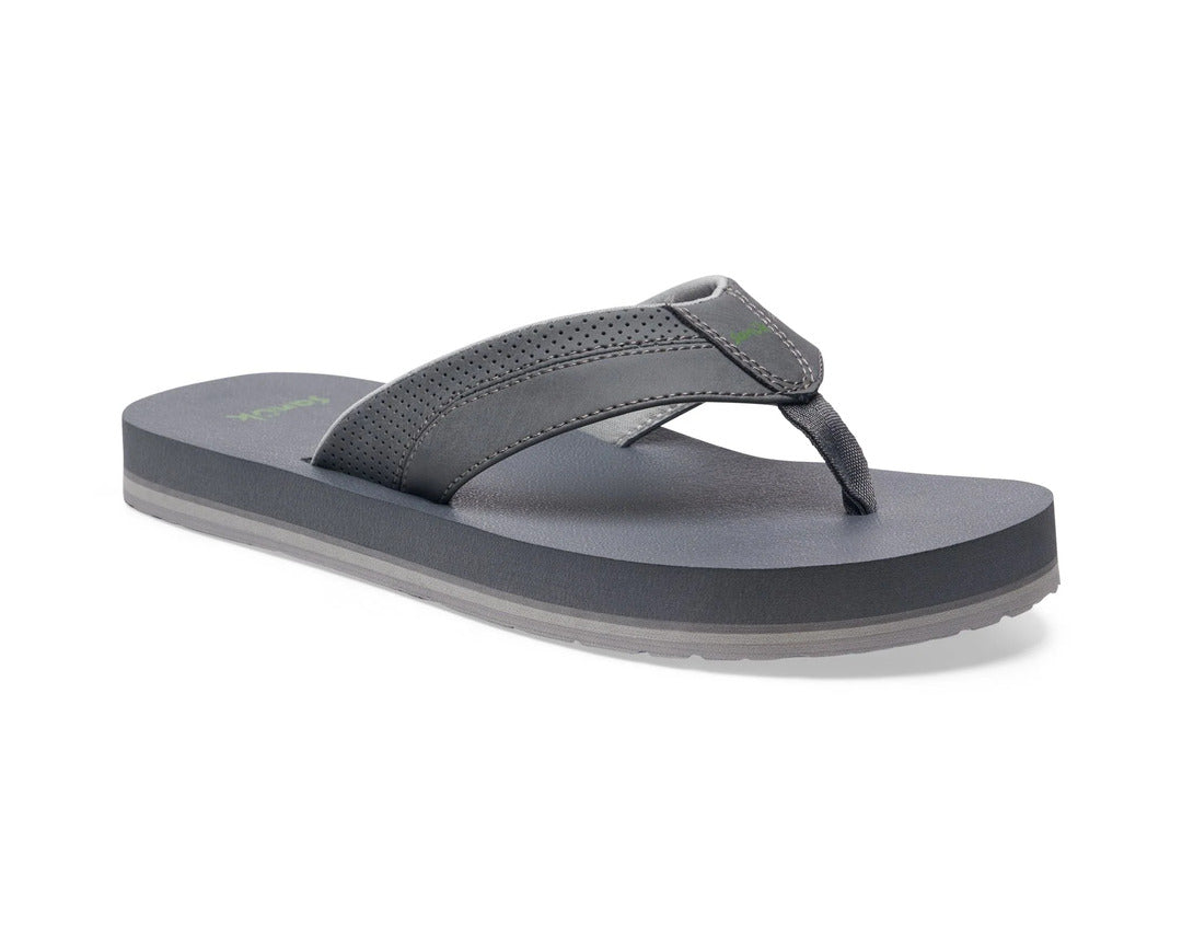 Sanuk Men's Beer Cozy IV Sandals Grey
