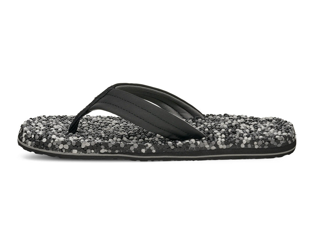 Sanuk Men's Bubblecush Sandals Black
