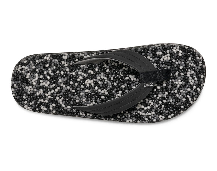 Sanuk Men's Bubblecush Sandals Black
