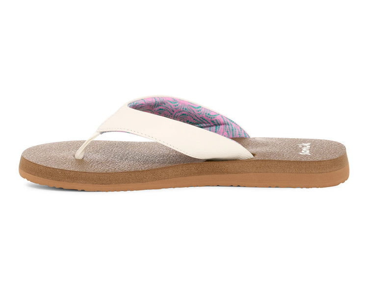Sanuk Women's Yoga Mat II Sandals White
