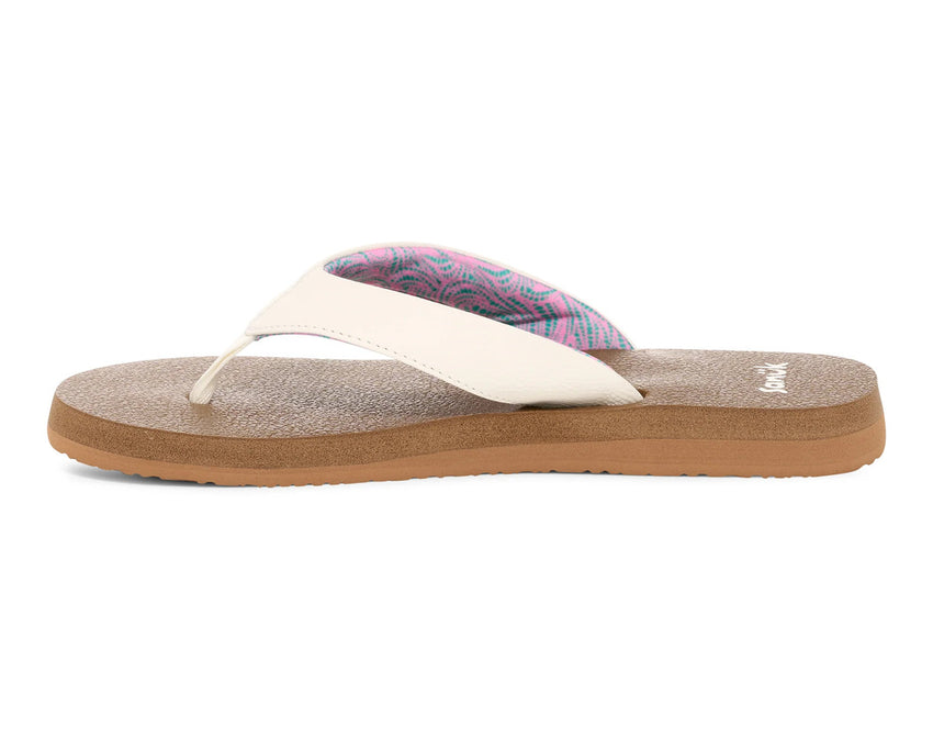 Sanuk Women's Yoga Mat II Sandals White
