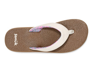Sanuk Women's Yoga Mat II Sandals White
