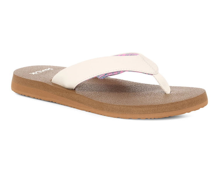 Sanuk Women's Yoga Mat II Sandals White
