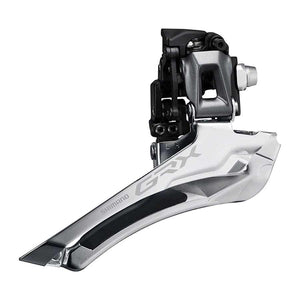 Shimano GRX FD-RX810 11-Speed Swing Down Calbe Pull Down Braze-on Front Derailleur