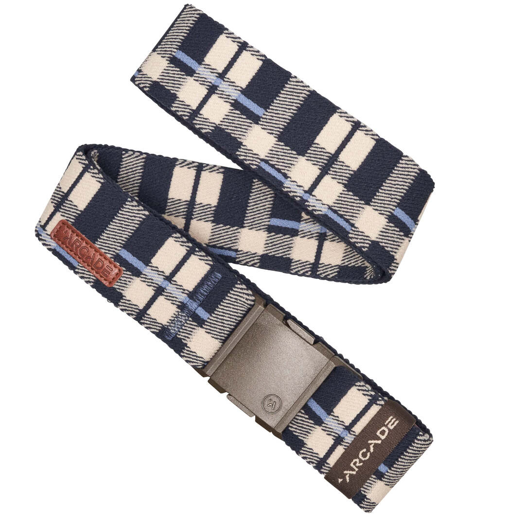 Arcade Belt High Noon Plaid Navy