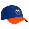Fanatics Men's NHL Edmonton Oilers 2023 Rink Flex Cap Blue/Orange