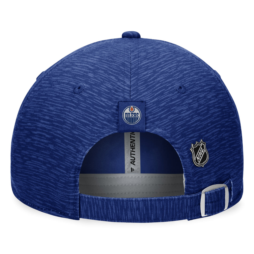 Fanatics Men's NHL Edmonton Oilers 2023 Road Unstructured Cap Blue