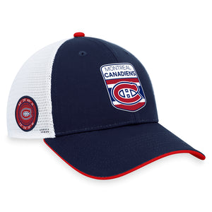 Shop Fanatics Men's NHL Montreal Canadiens 2023 Adjustable Draft Cap Hat Edmonton Canada Store