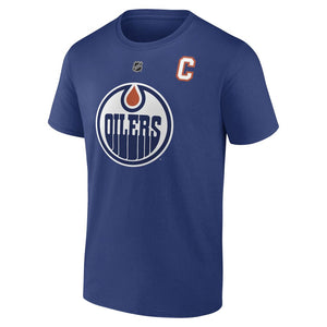 Shop Fanatics Men's NHL Player Edmonton Oilers Connor McDavid T-Shirt Edmonton Canada Store