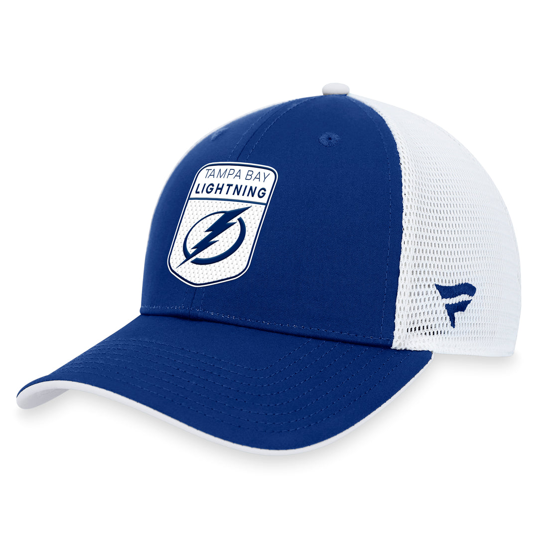 Shop Fanatics Men's NHL Tampa Bay Lightning 2023 Adjustable Draft Cap Hat Edmonton Canada Store