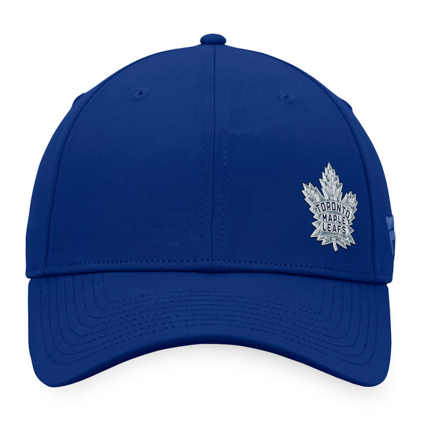 Shop Fanatics Men's NHL Toronto Maple Leafs 2023 Road Adjustable Cap Edmonton Canada Store