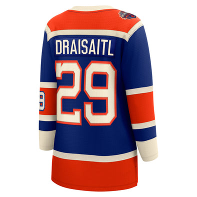 Lids Edmonton Oilers Fanatics Branded Home Breakaway Custom Jersey - Orange