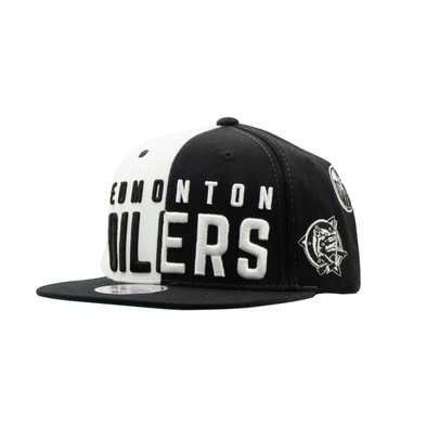 Edmonton Oilers Hat (Retro) - Cooper Drop Logo - Adult Flex fit