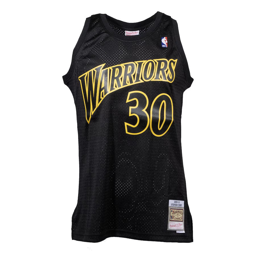 Mitchell & Ness Stephen Curry Golden State Warriors NBA Throwback Jersey  White (Medium)
