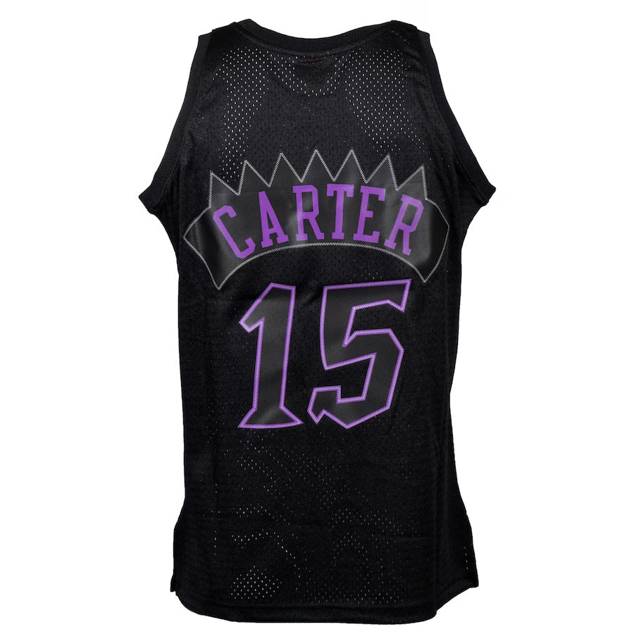Vince Carter Toronto Raptors Purple Front Black Back Jersey