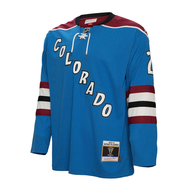 Mitchell Ness Men's NHL Colorado Avalanche Nathan MacKinnon Jersey