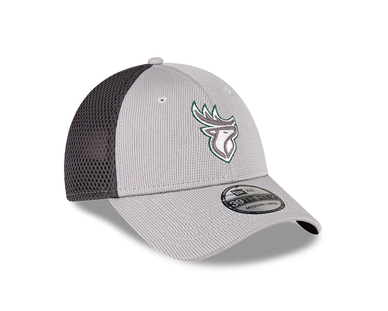 New Era Men's CFL Edmonton Elks Sideline '23 39THIRTY Flex Cap Grey