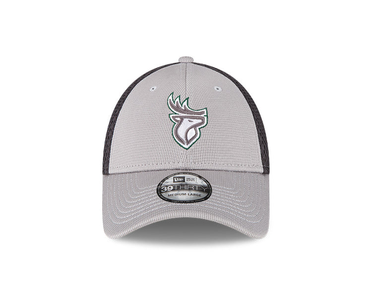 New Era Men's CFL Edmonton Elks Sideline '23 39THIRTY Flex Cap Grey