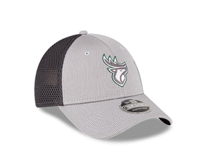 Shop New Era Men's CFL Edmonton Elks Sideline '23 9FORTY Cap Grey Edmonton Canada Store