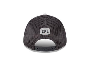 Shop New Era Men's CFL Edmonton Elks Sideline '23 9FORTY Cap Grey Edmonton Canada Store