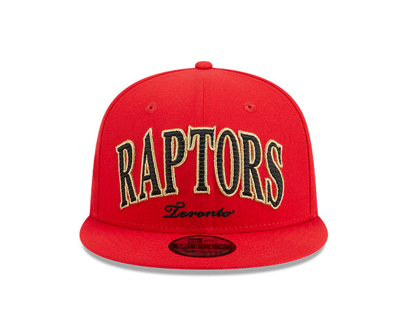 Shop New Era Men's NBA Toronto Raptors 9FIFTY Golden FB Cap Black Edmonton Canada Store