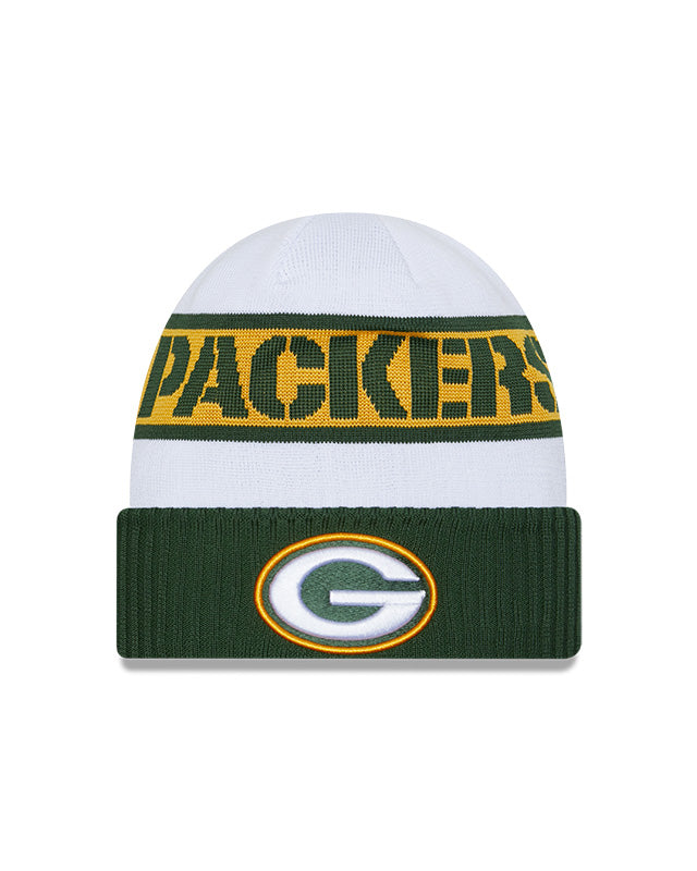 Packers New Era 2023 Sideline Tech Knit Hat