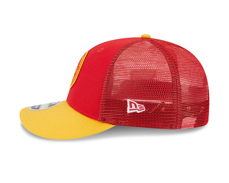 KANSAS CITY CHIEFS 2023 SIDELINE LOW PROFILE 9FIFTY SNAPBACK HAT